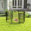 Pet Playpen, Pet Dog Fence Playground, Camping, 40" High, Heavy Duty for Small Dogs/Puppies, 8 Panel.