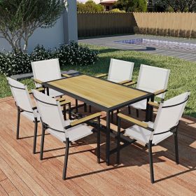 7 Piece Patio Set for Outdoor