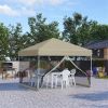 10' x 10' Pop Up Canopy Tent-Beige