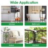 2-Tier Tall Plant Stand 26.57IN in Height Rustproof Iron Plant Rack Holder For Indoor Outdoor Heavy Duty Flower Pot Display Shelf For Corner Garden Pa