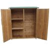 Fir Wood Shed Garden Storage Shed Wood Color & Green