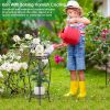 2-Tier Tall Plant Stand 26.57IN in Height Rustproof Iron Plant Rack Holder For Indoor Outdoor Heavy Duty Flower Pot Display Shelf For Corner Garden Pa