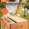 Beehive Box Kit Bee Honey Hive 20 Frames 1 Deep 1 Medium Natural Fir Wood