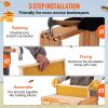 Bee Hive, 10-Frame Complete Beehive Kit, 100% Beeswax Natural Wood, Includes 1 Medium Box with 10 Wooden Frames and Waxed Foundations, for Begin