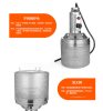 Outdoor quadrilateral tower gas heater. (indoor household, outdoor wedding, hotel, sports field, station pavilion, garden, restaurant, pedest