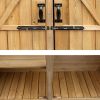 Fir Wood Shed Garden Storage Shed Wood Color & Green