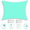 16'x12' Rectangle Sun Shade Sail/ Pearl Aqua