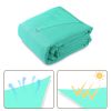 16'x12' Rectangle Sun Shade Sail/ Pearl Aqua