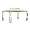 Gazebo with Nets 9.8'x13.1'x8.7' Cream