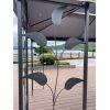 13x10 Outdoor Patio Gazebo Canopy Tent With Ventilated Double Roof And Mosquito net(Detachable Mesh Screen On All Sides),Suitable for Lawn, Garden, Ba