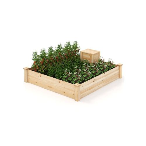 Yard Multi Usage Garden bed with Wooden Planter Yard Multi Usage Garden bed with Wooden Planter