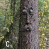 Resin Old Man Tree Hugger Bark Ghost Face Decoration Funny Tree Face