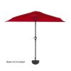 9' Half Round Patio Umbrella