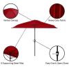 9' Half Round Patio Umbrella
